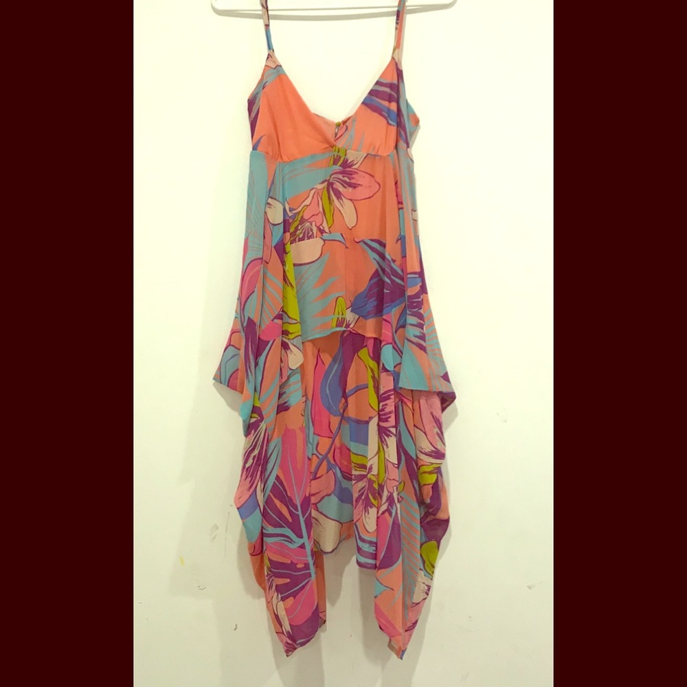 Floral summer dress.